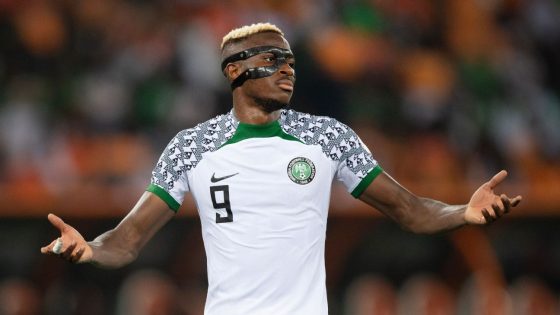 Nigeria's Victor Osimhen a doubt for AFCON semifinal