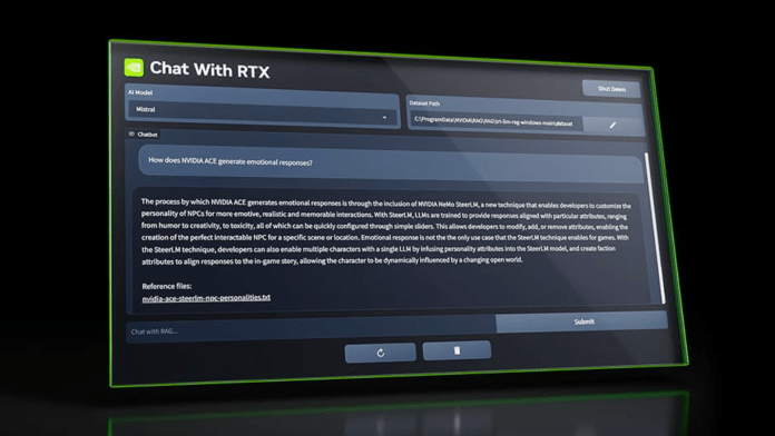 Nvidia chat with RTX