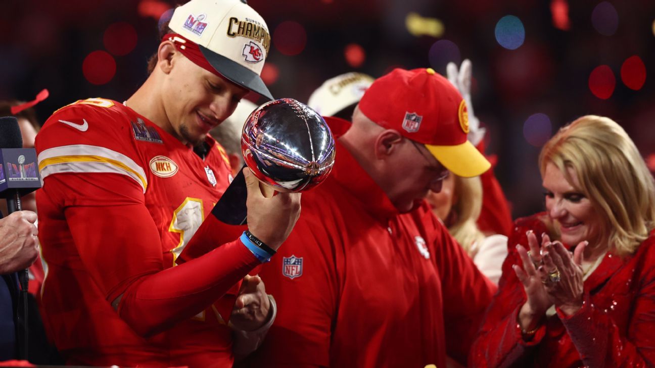 Patrick Mahomes wins Super Bowl MVP for third time
