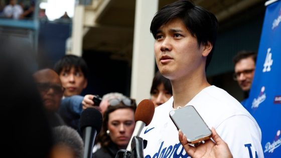 Shohei Ohtani to bat 3rd, says he'll be ready for Dodgers' opener