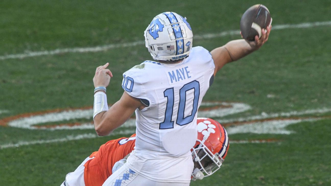 Should Patriots trade down or draft a QB, WR with No. 3 pick?