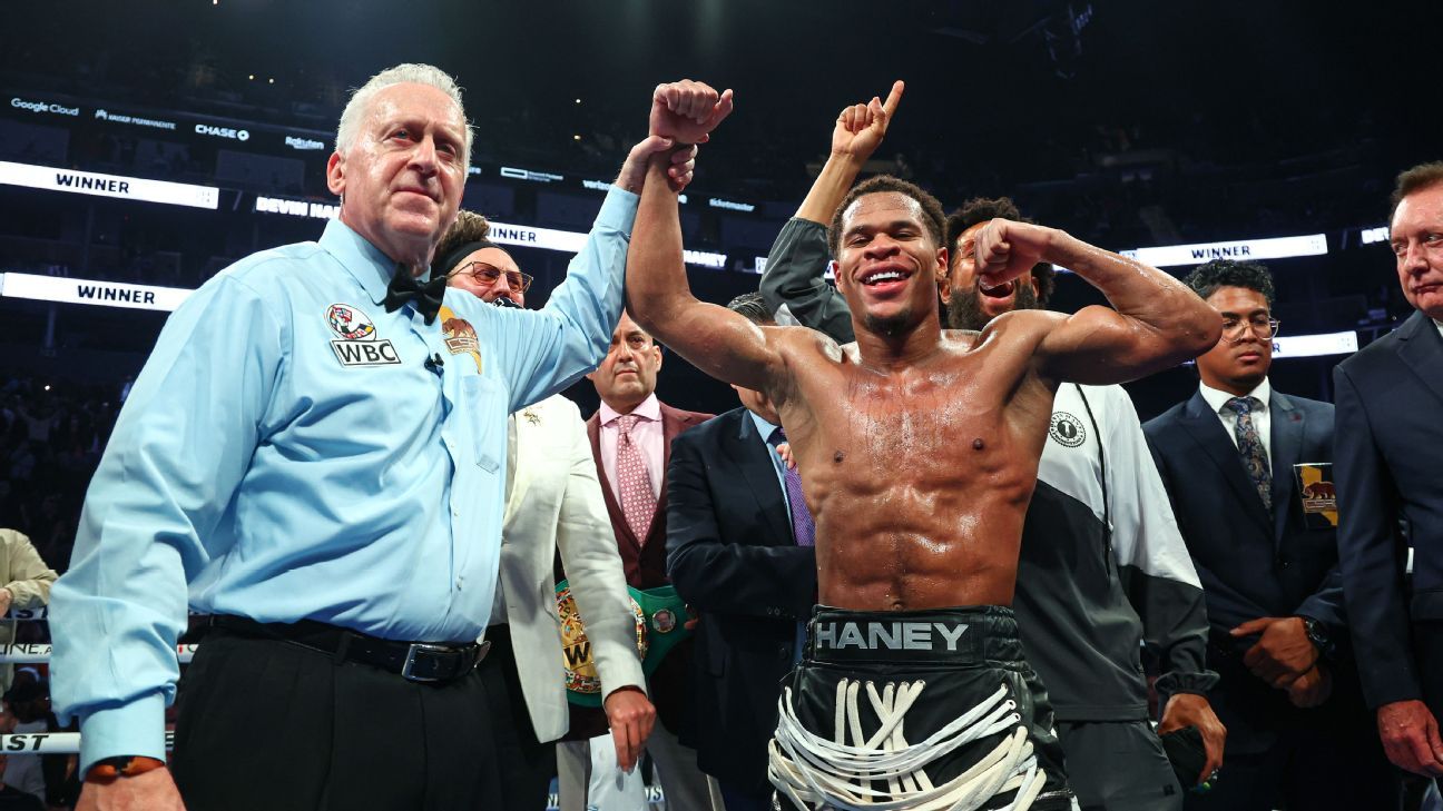 Sources - Devin Haney to defend title vs. Ryan Garcia on April 20