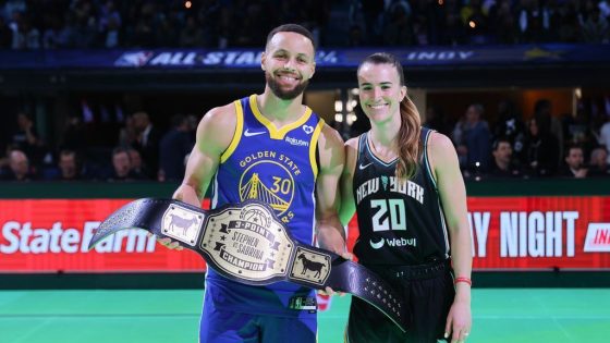 Stephen Curry beats Sabrina Ionescu by 3 in All-Star shootout