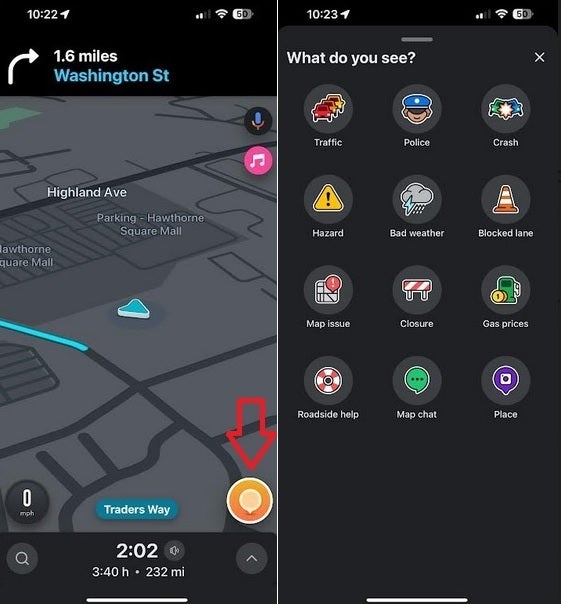 Waze update gives users a new page to report certain road hazards - Waze is updating the way users report traffic conditions on its iOS and Android apps.