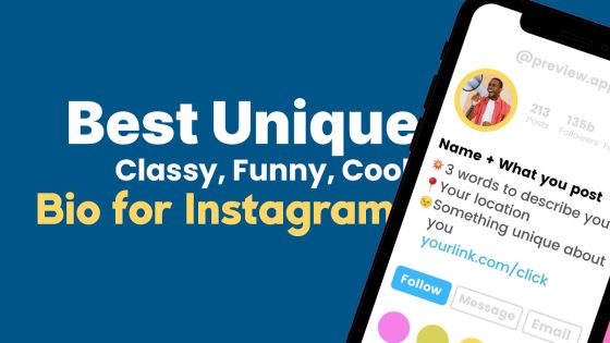 1200+ Best Instagram Bio (2024): Attitude, Stylish, Unique Bio for Instagram