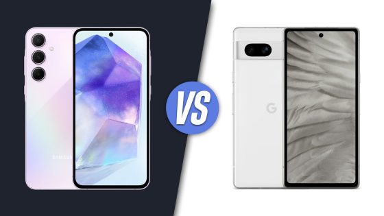 Galaxy A55 5G vs Pixel 7a: Affordable, but with great value