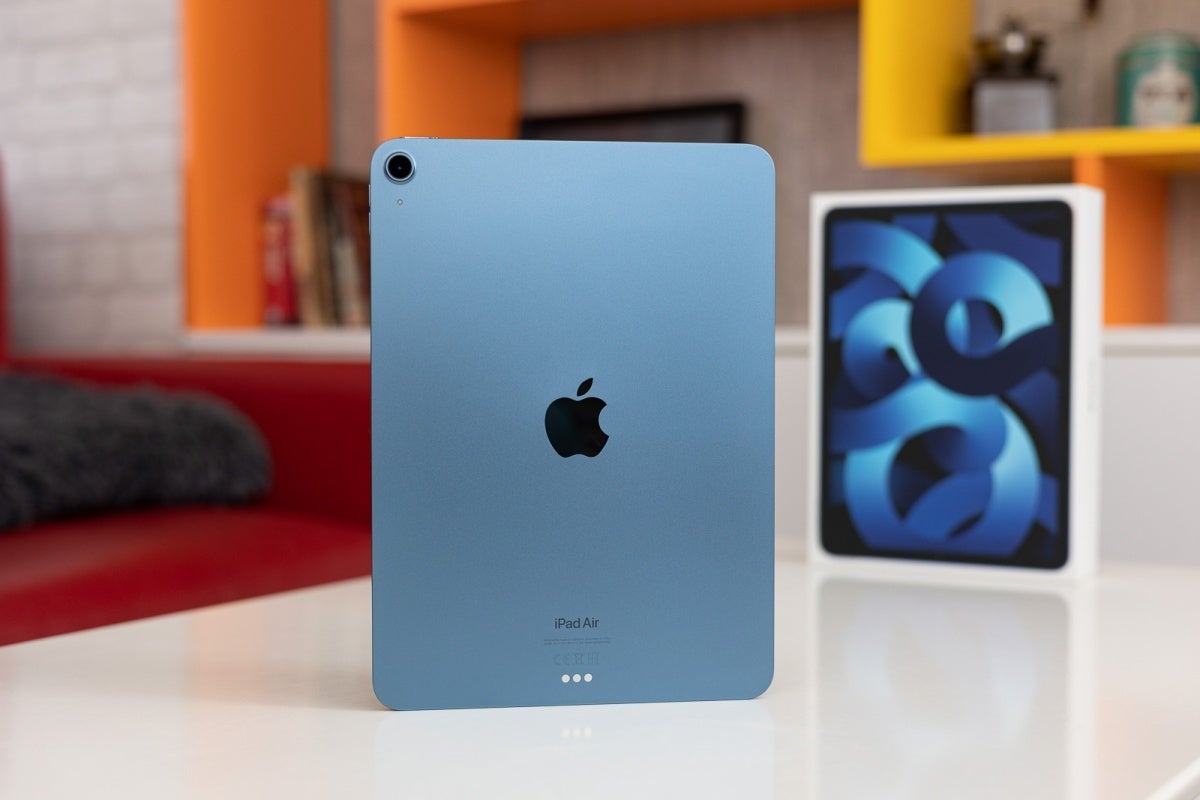 The one-size-fits-all 2022 iPad Air (pictured here) is expected to receive two sequels in 2024. - Apple's next-generation iPad Pro and iPad Air are 'still coming' in the next month or so