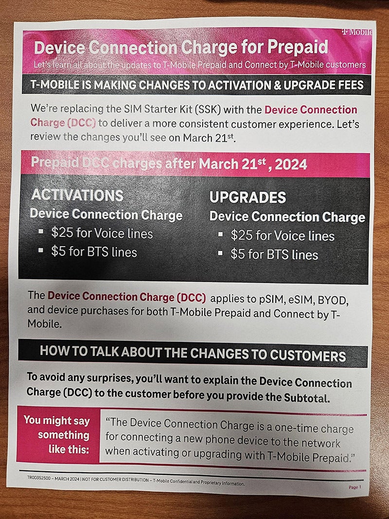 New T-Mobile Prepaid Activation Fee Prices – T-Mobile's Clever Way to Charge Extra Fees While Still Being a Non-Carrier