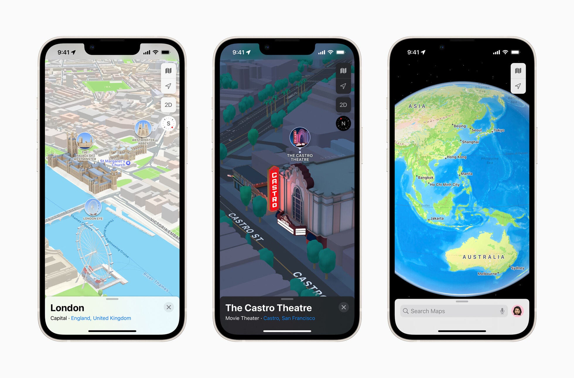 La fonctionnalité 3D d'Apple Maps (Crédit image-Apple) - Google Maps, Apple Maps ou Waze : quelle application de navigation domine vraiment la route ?