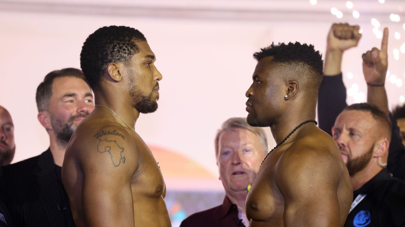 Anthony Joshua vs. Francis Ngannou live results and analysis
