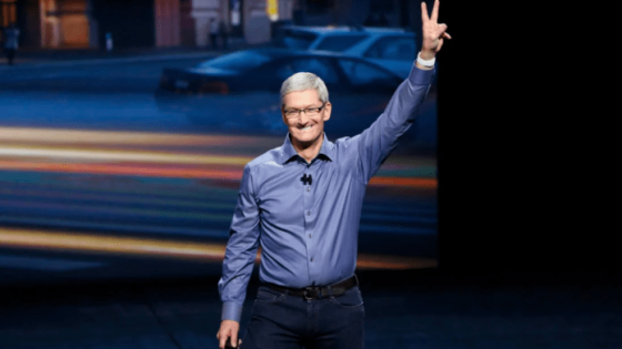 Tim Cook talks about the new iPhones