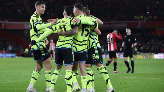 Arsenal's rout over Sheffield United shows winning mentality