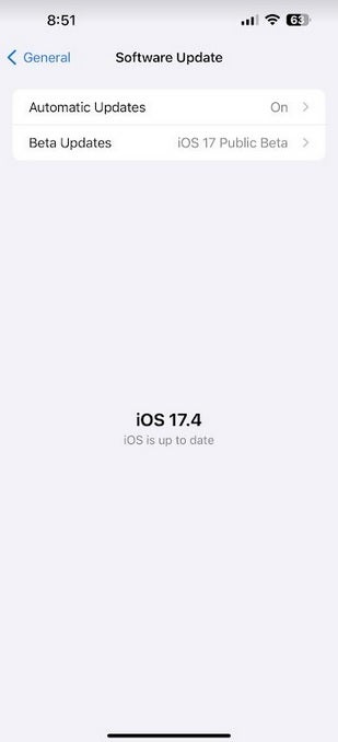 For now, those using iOS 17.4 on their iPhone are up to date - Bug fixes and security patches could be coming to iPhone this week with the arrival of iOS 17.4.1