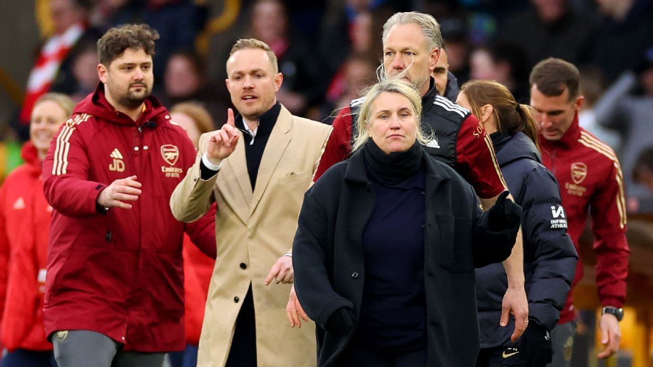Chelsea’s Hayes slams Arsenal boss Eidevall’s ‘male aggression’