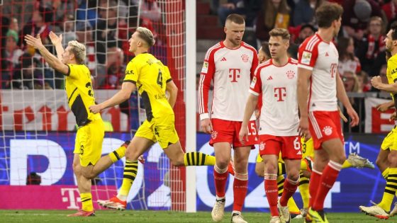 European soccer news: Dortmund end losing streak, sink Bayern