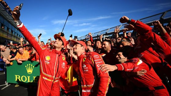 Ferrari's Sainz on fairytale win in Melbourne: Life is a rollercoaster