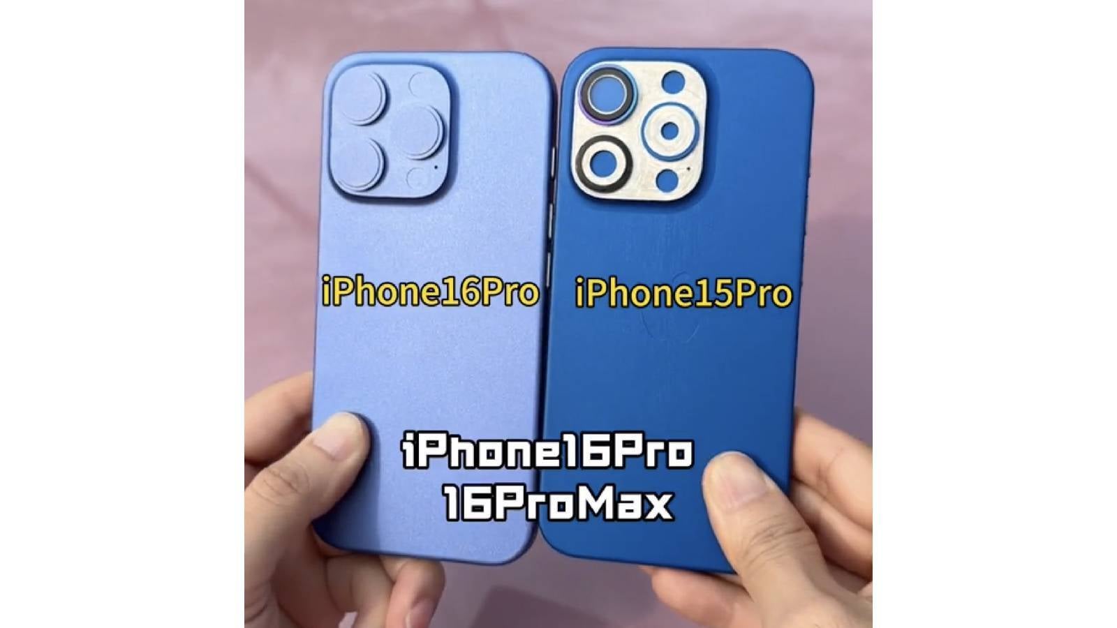 iPhone 16 Pro expected to be bigger than iPhone 15 Pro - Few iPhone 16 surprises left as images of dummy units, cases and new color variants leaked