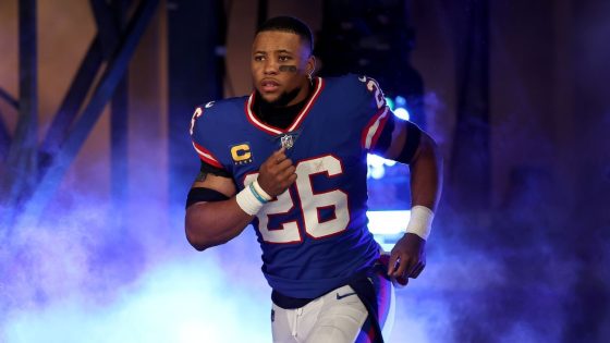 Giants won't use franchise tag on Saquon Barkley, sources say
