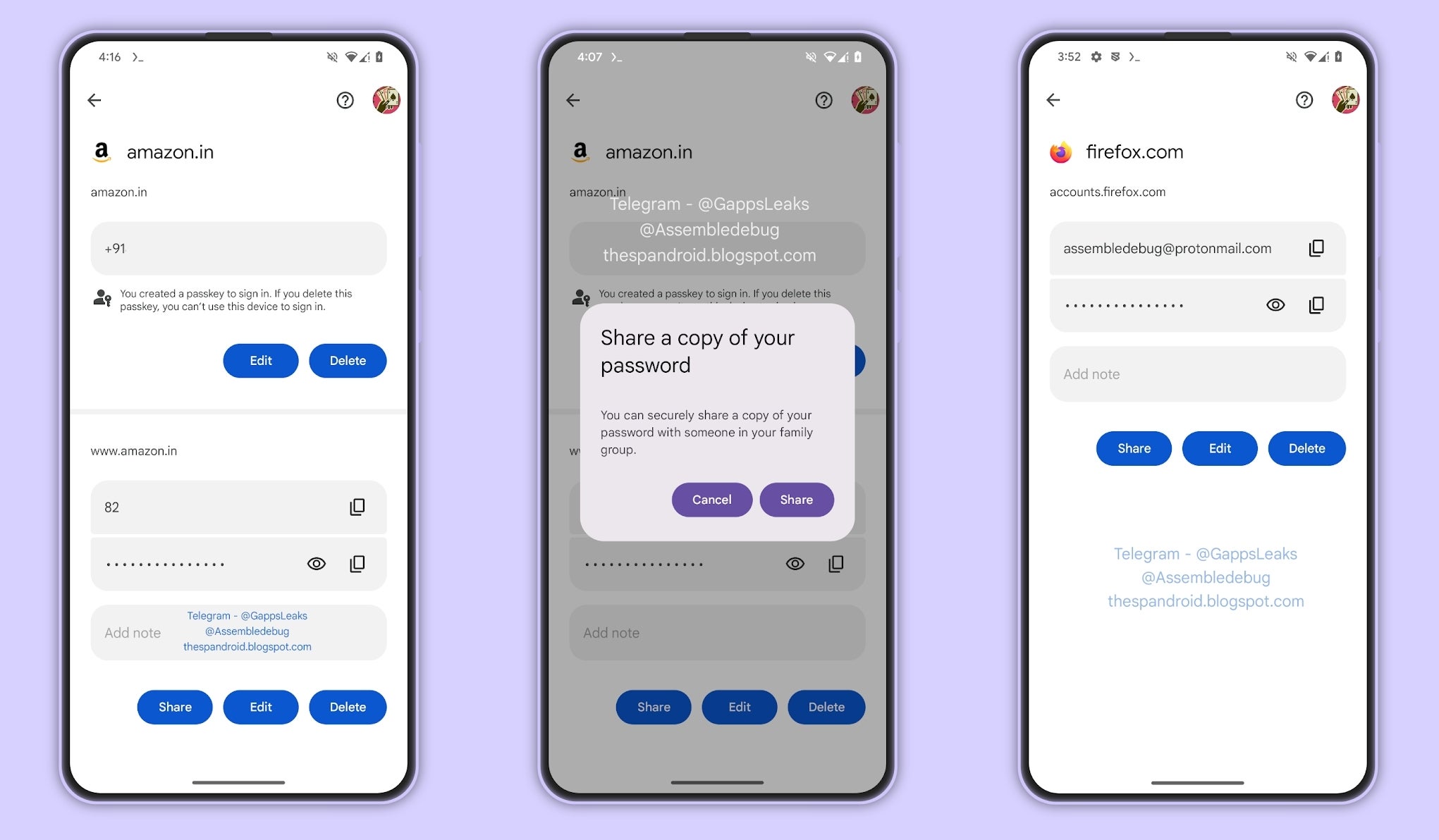 Google Password Manager on Android could soon let you share passwords securely with your family