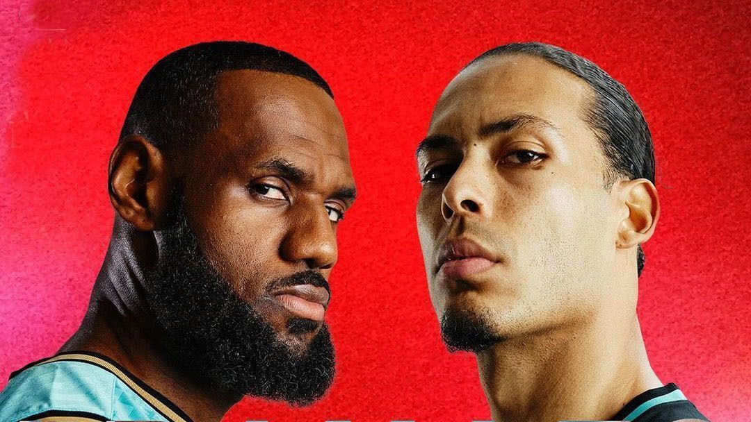 James, Van Dijk unveil new Liverpool FC x LeBron collection