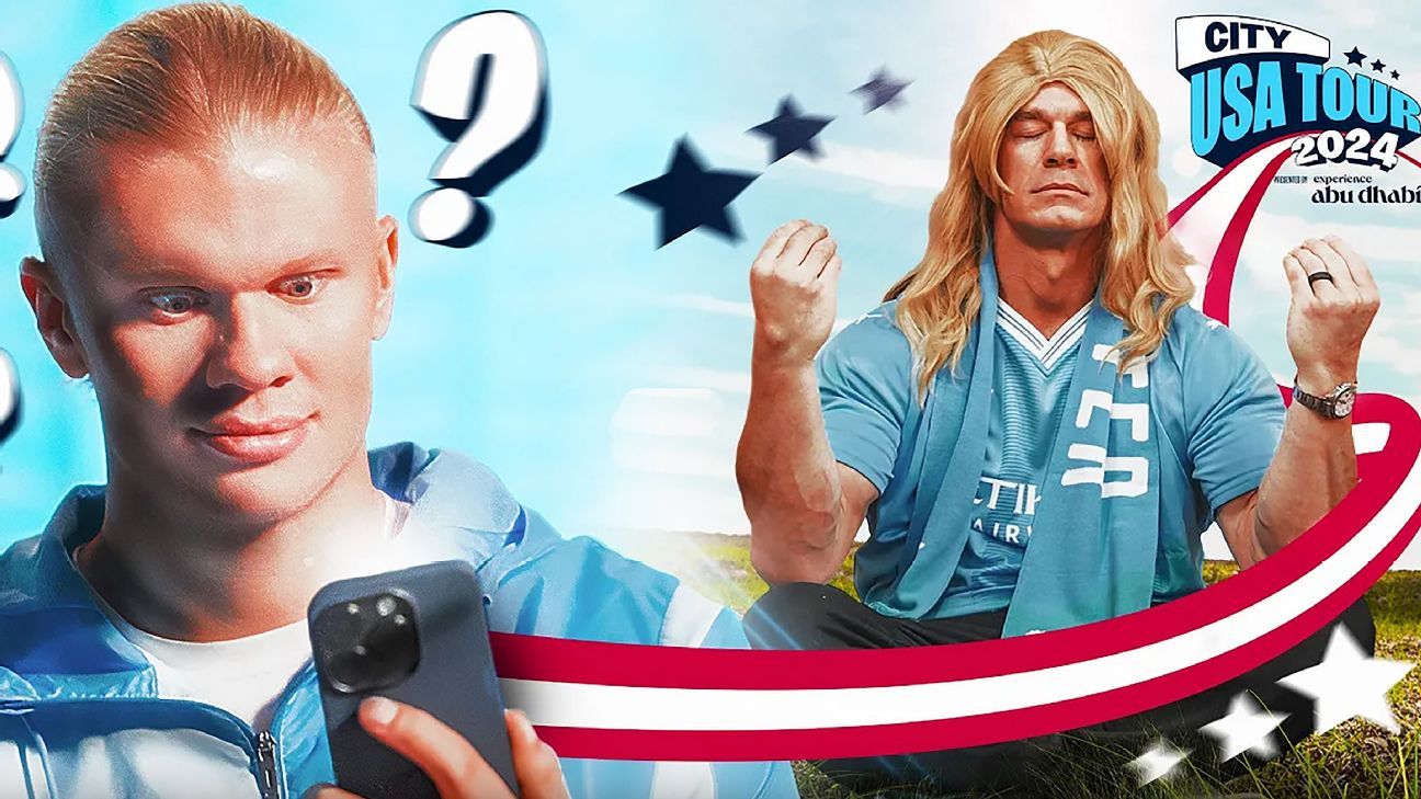 John Cena calls Haaland, and other times soccer and WWE met