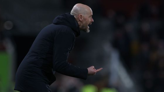 Man United lacked 'passion' and 'fight' vs. Brentford - Ten Hag