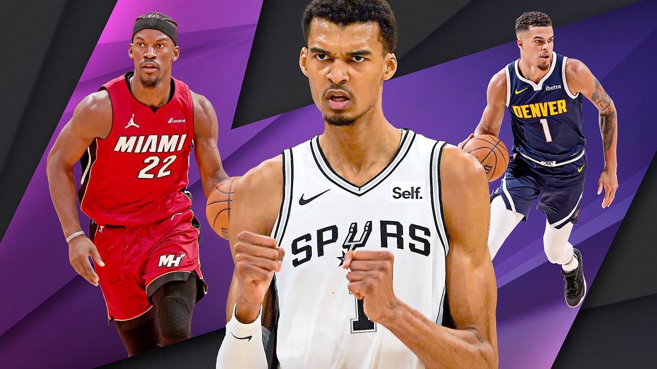 NBA Power Rankings - Wemby leads Spurs, and the Heat push for the postseason