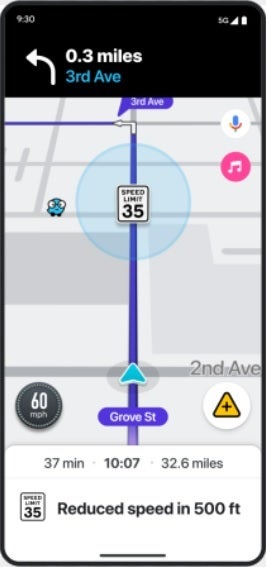 New feature alerts Waze users when the speed limit is about to change - Useful new features are coming to the Android and iOS versions of the Waze app