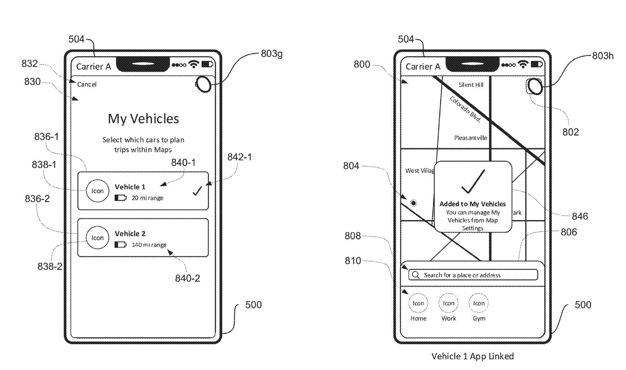 Apple patent application shows Apple Maps suggests different routes based on need to stop for fuel - Patent application reveals possible new Apple Maps features