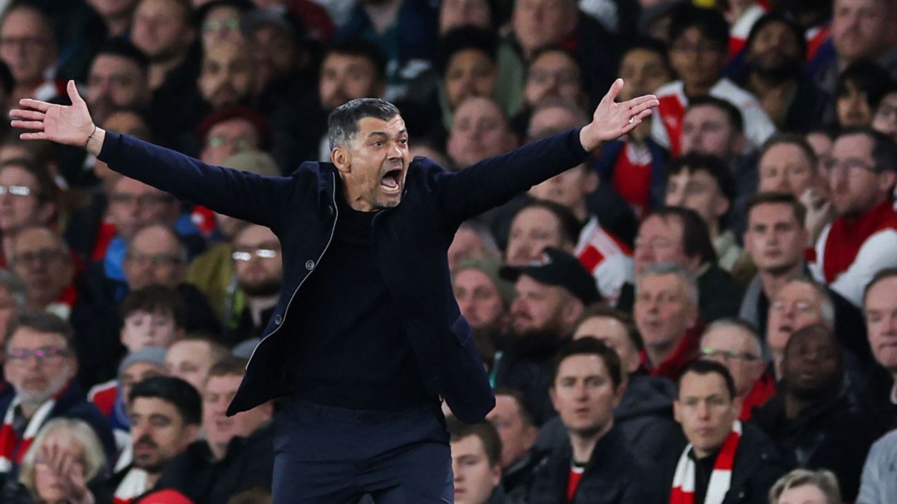 Porto coach accuses Arsenal's Arteta of insulting his family