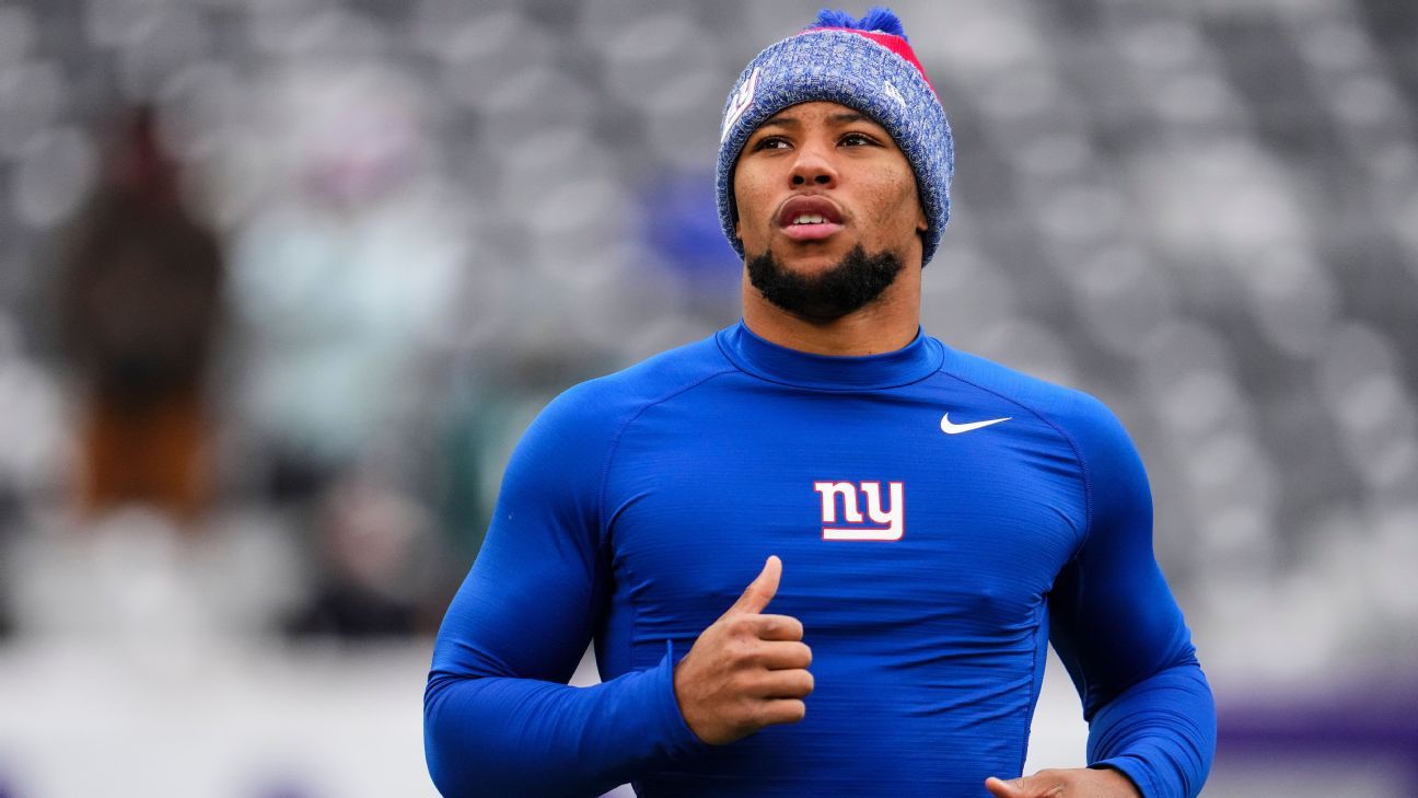 Saquon Barkley, Tiki Barber trade barbs over Giants departure