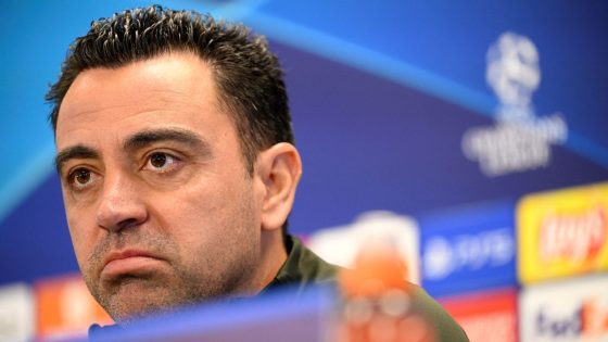 Season-defining Napoli clash a huge opportunity - Barcelona's Xavi