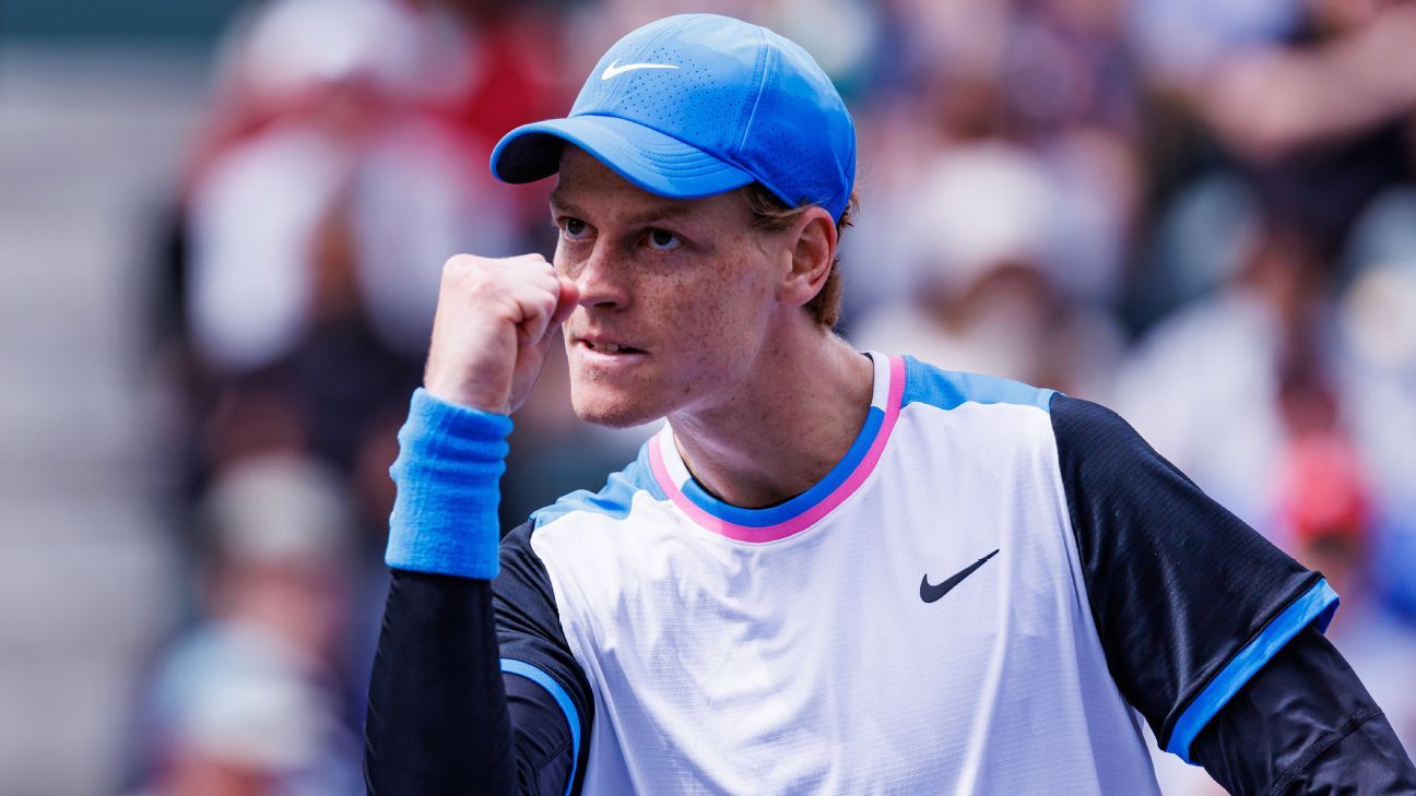 Sinner powers past Medvedev in straight sets to reach Miami final