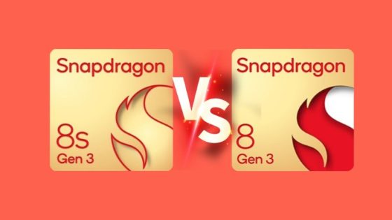 Snapdragon 8s Gen 3 vs Snapdragon 8 Gen 3: Specs Comparison Highlighting Differences