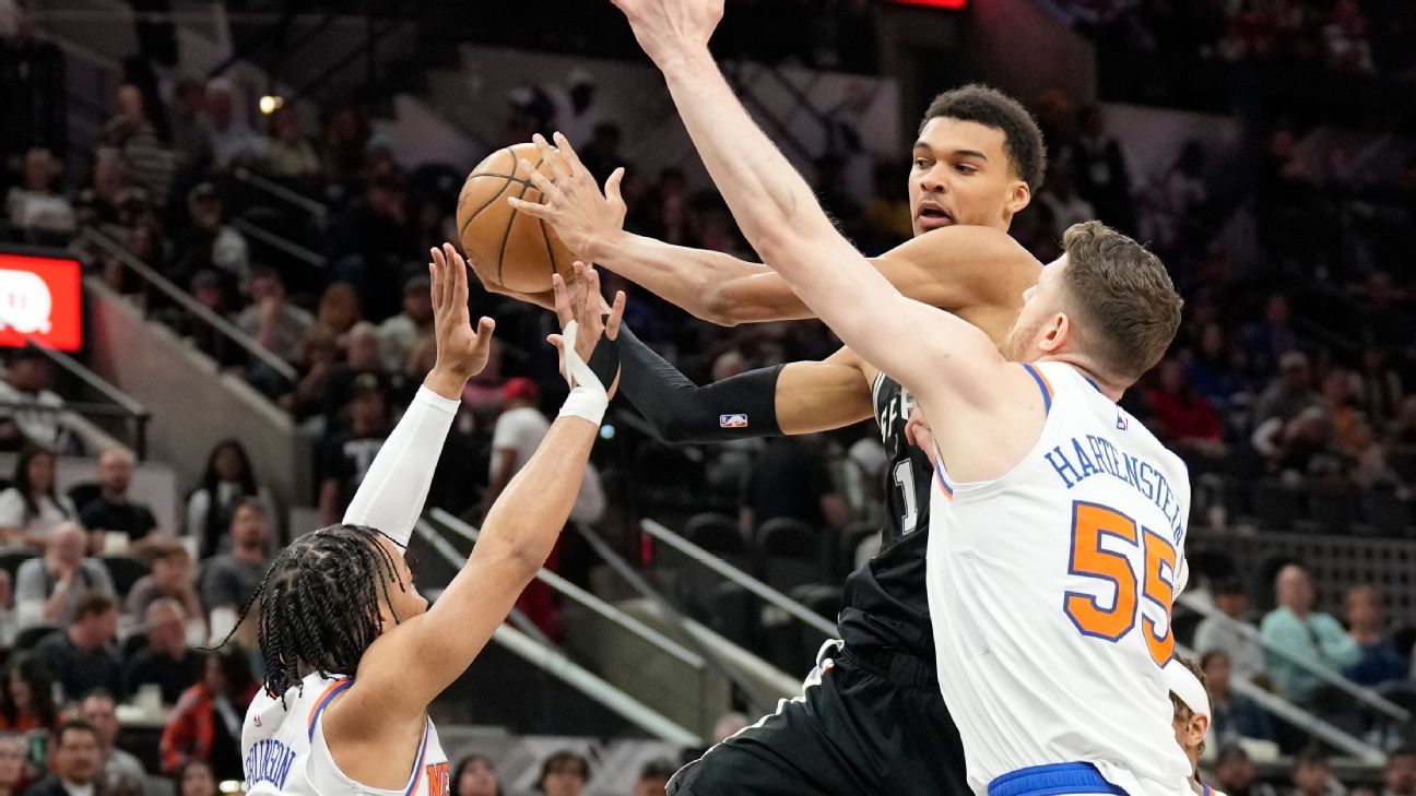 'So much greatness' -- Brunson's 61 can't conquer Wemby (40-20), Spurs