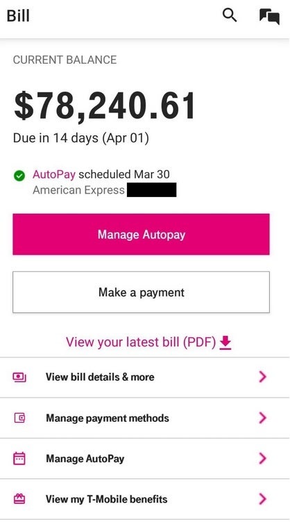 T-Mobile Subscriber Who Went On Vacation Abroad Received Monthly Bill Over $78,000 - T-Mobile Family Goes On Vacation, Gets Incredibly High Monthly Bill