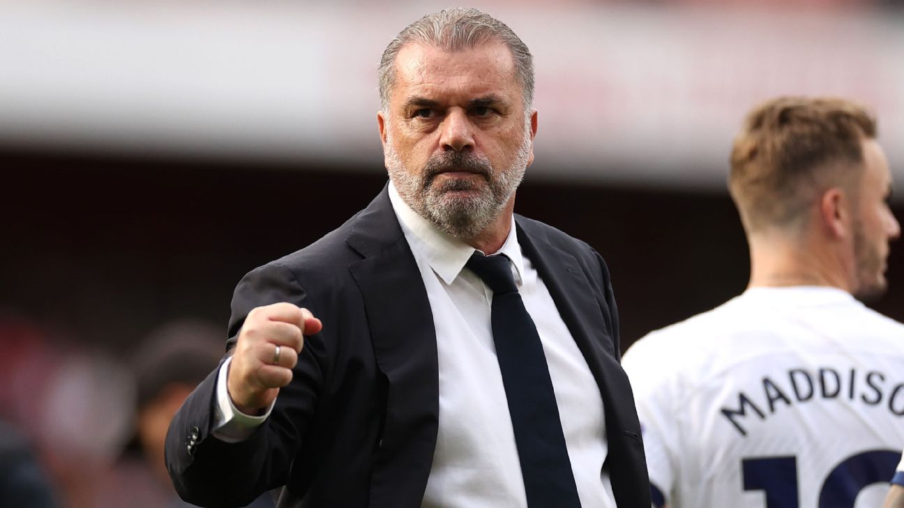 Tottenham's Postecoglou on 'Angeball,' impacting Premier League