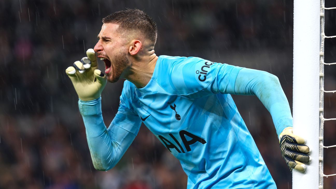 Tottenham's Vicario on taking risks, Lloris' advice, UCL hopes
