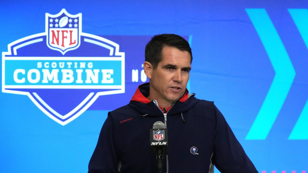 Which quarterbacks did the Giants like at the NFL combine?
