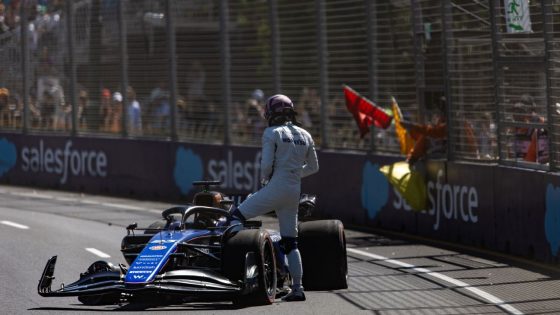 Williams' Sargeant forfeits Australian GP start as chassis handed to Albon