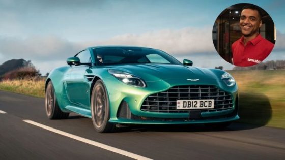 Zomato CEO Deepinder Goyal Makes Automotive History: Acquires India’s First Aston Martin DB12 Supercar