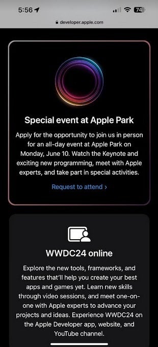 The Apple Developer app has lots of information about WWDC 2024 - iOS 18 update will still be ambitious even if one of the expected native AI features will be MIA.